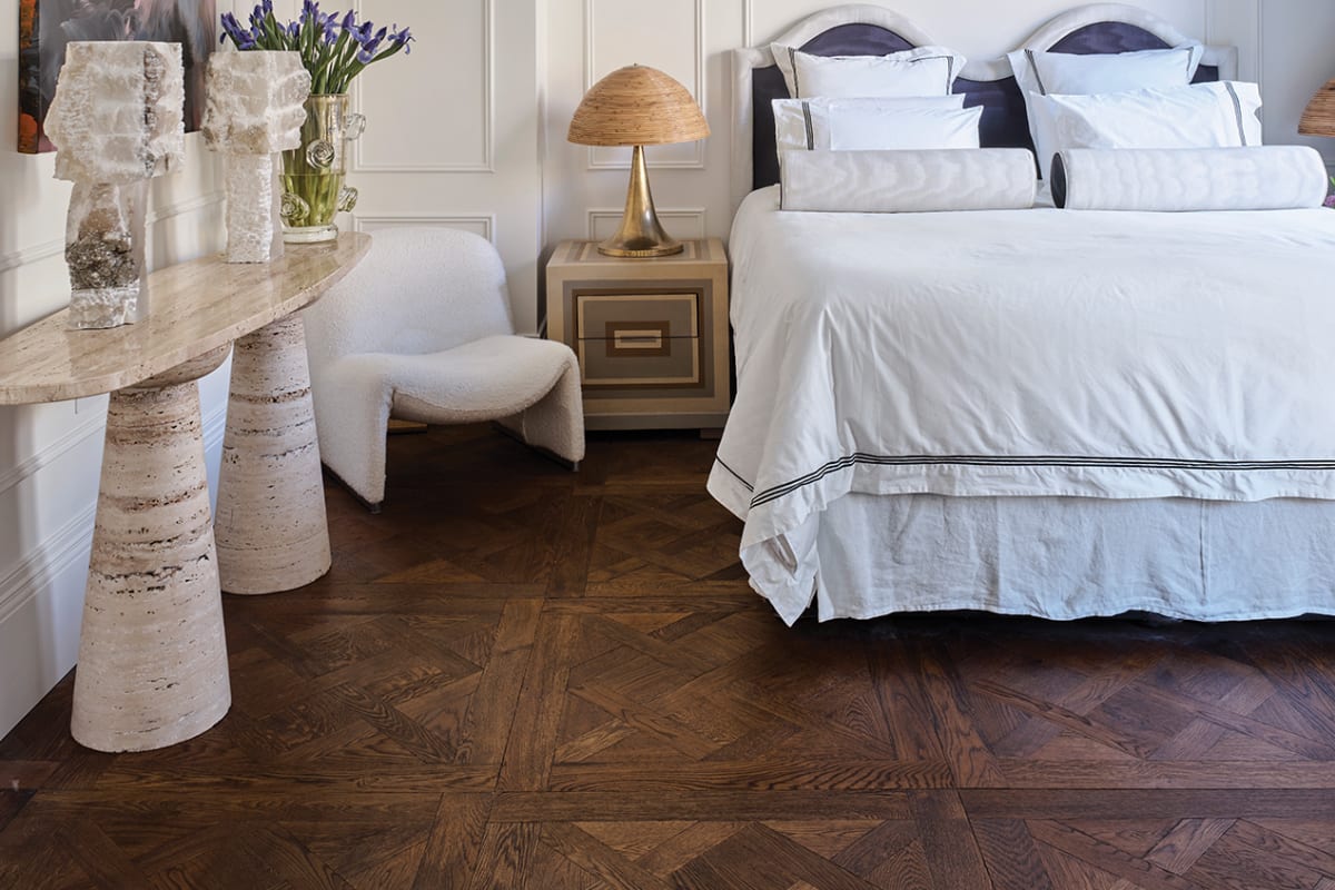 Creating the ideal bedroom space with wood flooring